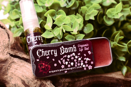 Cherry Bomb™ Organic Lip Set - Lip Tint and Perfume