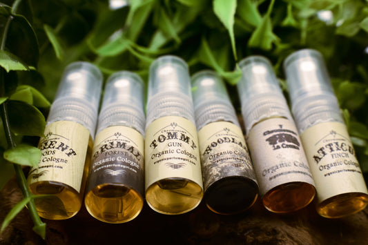 Men's Organic Perfume Set™ Botanical Perfume - Artisan Handmade Perfume