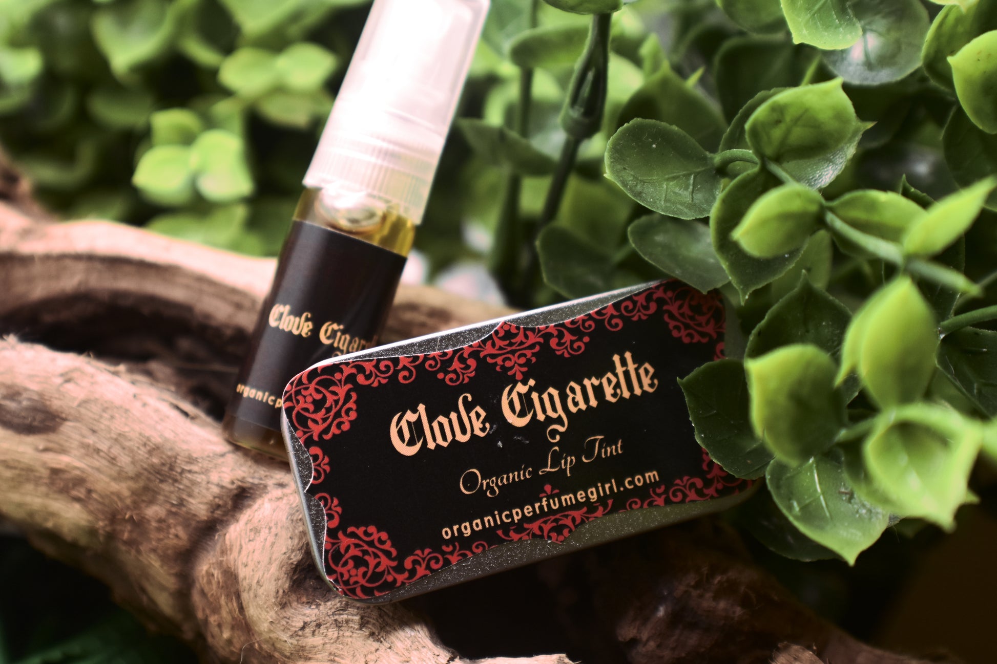 Clove Cigarette™ Lip Balm and Perfume Set - Artisan Handmade Lip Balm and Perfume